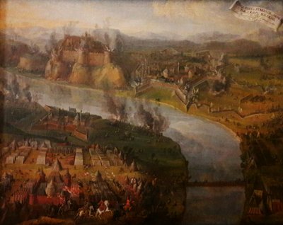 Schlacht bei Esztergom von Pierre Denis Martin